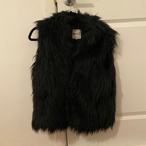 Brandy Melville Italy Exclusive Faux Fur Vest